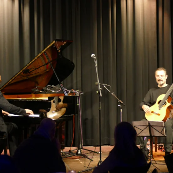 Uwe Kropinski und Dieter Köhnlein