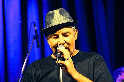 Rapper Tachiles im Leeren Beutel