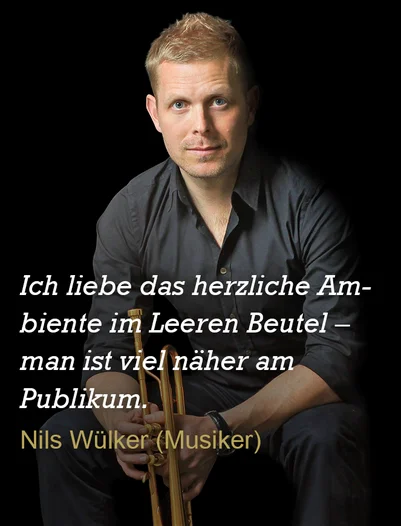 Zitat von Nils Wülker zum Jazzclub Regensburg