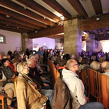 Publikum im Leeren Beutel Regensburg