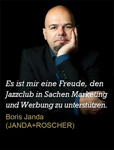 Zitat von Boris Janda zum Jazzclub Regensburg