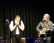 Session mit Äl spuits auf Blues Combo