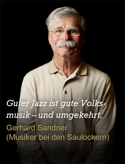 Zitat von Gerhard Sandner zum Jazzclub Regensburg