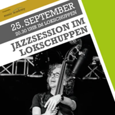 Jazzsession im Lokschuppen
